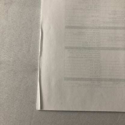 Bugatti Veyron Press Kit Brochure Photos 2002 German Text