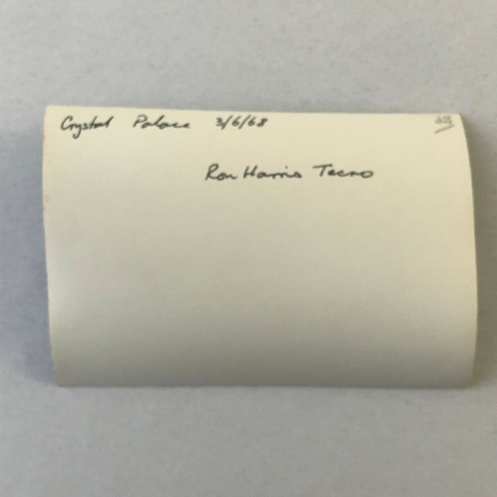 Vintage Car Racing Photo Photograph  1968 Crystal Palace Tecno Racing Team Car