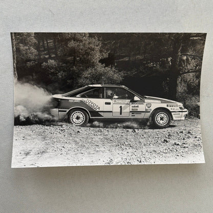 1988 Toyota Celica Rally Rallye Racing Press Kit Motorsport Race Photos Photo