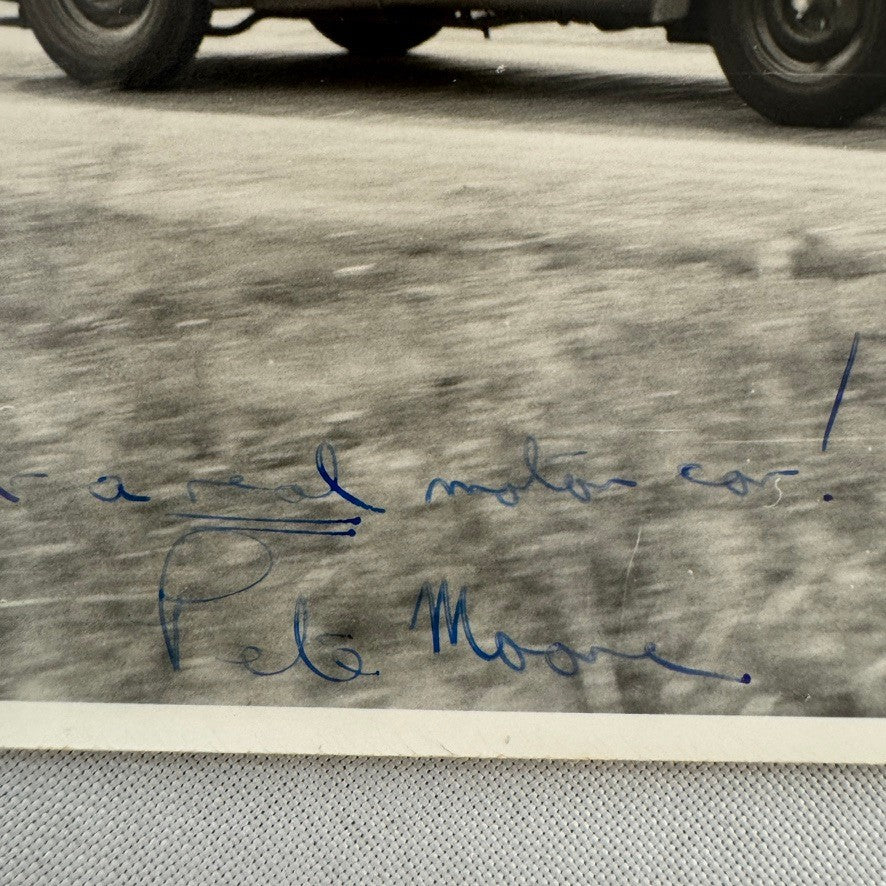Vintage Allard Car Racing Photo Photograph Possibly Signed Pete Moore
