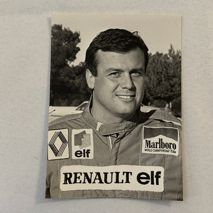 Patrick Tambay Racing Driver Renault ELF Photo Photograph