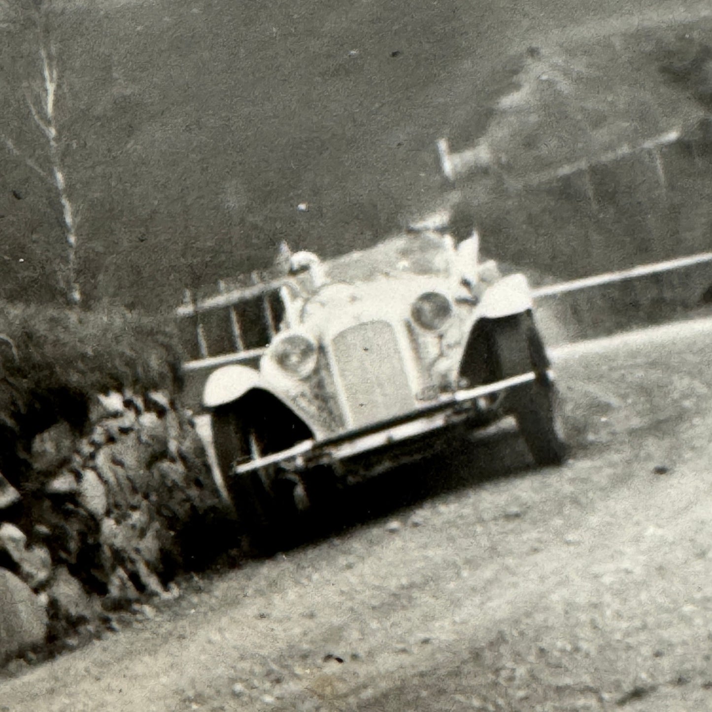 Vintage Real Photo Postcard Post Card RPPC Automobile Car