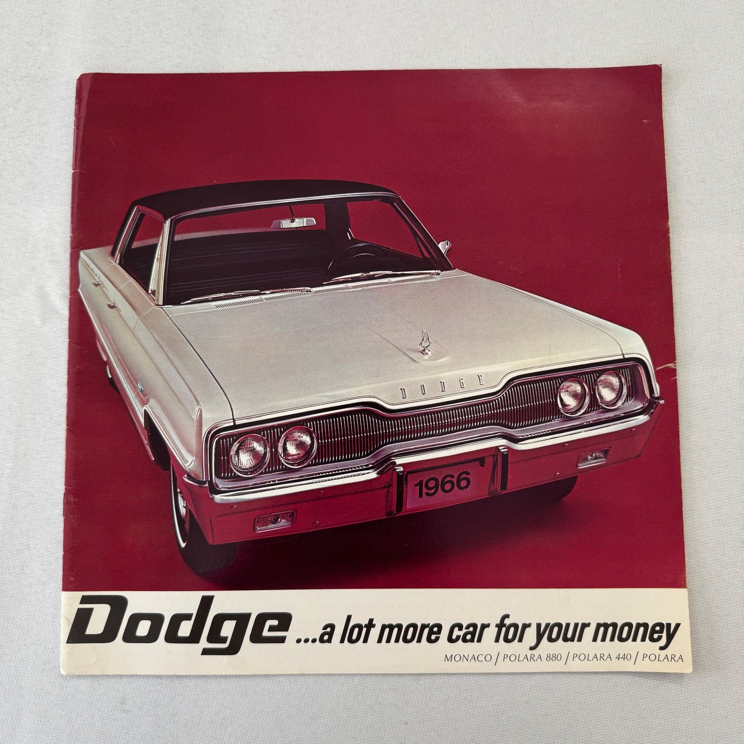 1966 Dodge Car Sales Brochure Catalog Monaco Polara 880 440 Vintage Automobile