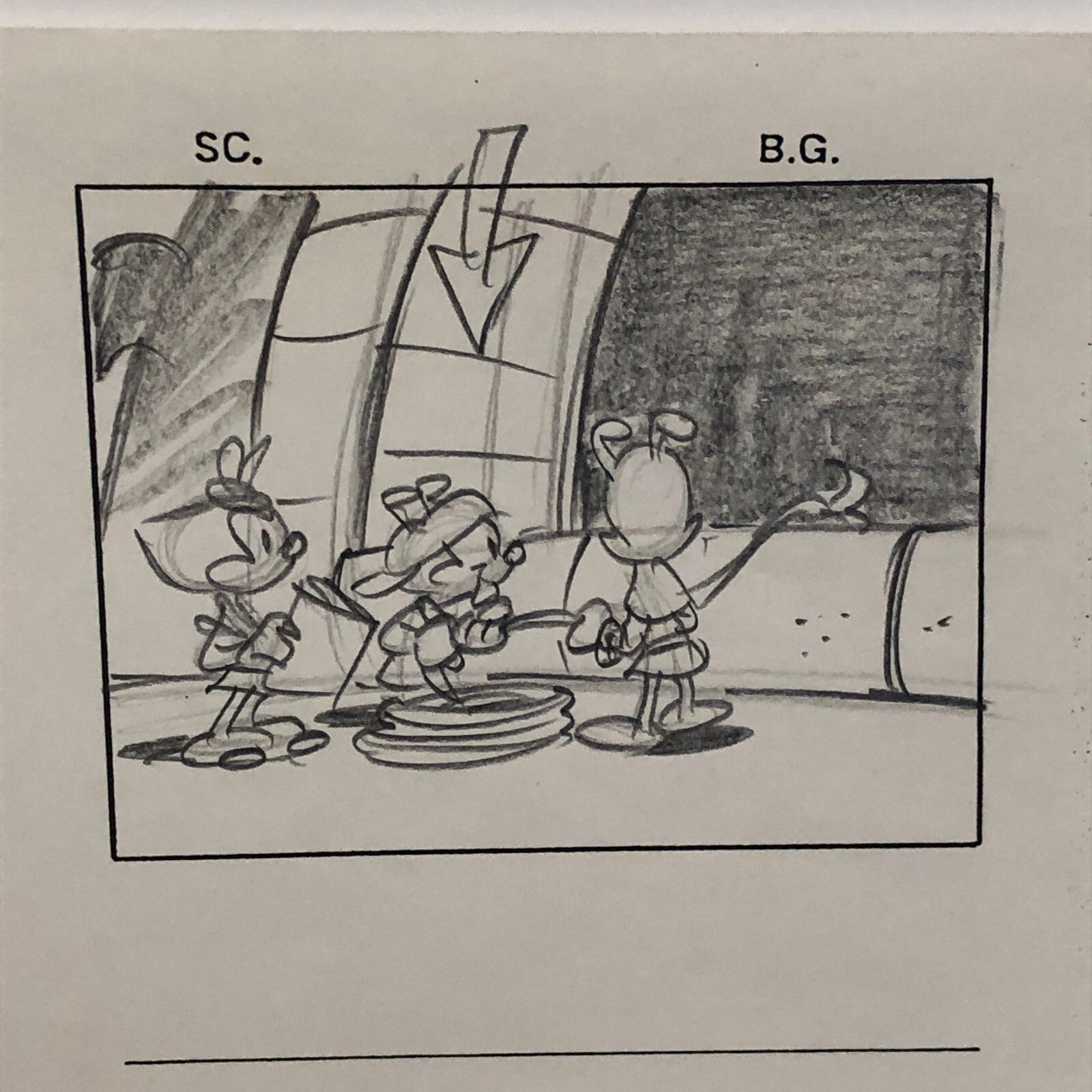 ANIMANIACS Animation Storyboard Illustration Drawing Sketch Art Story Board