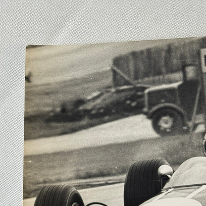 Juan Manuel Fangio Son Cacho Fangio Brands Hatch UK Press Photo Photograph