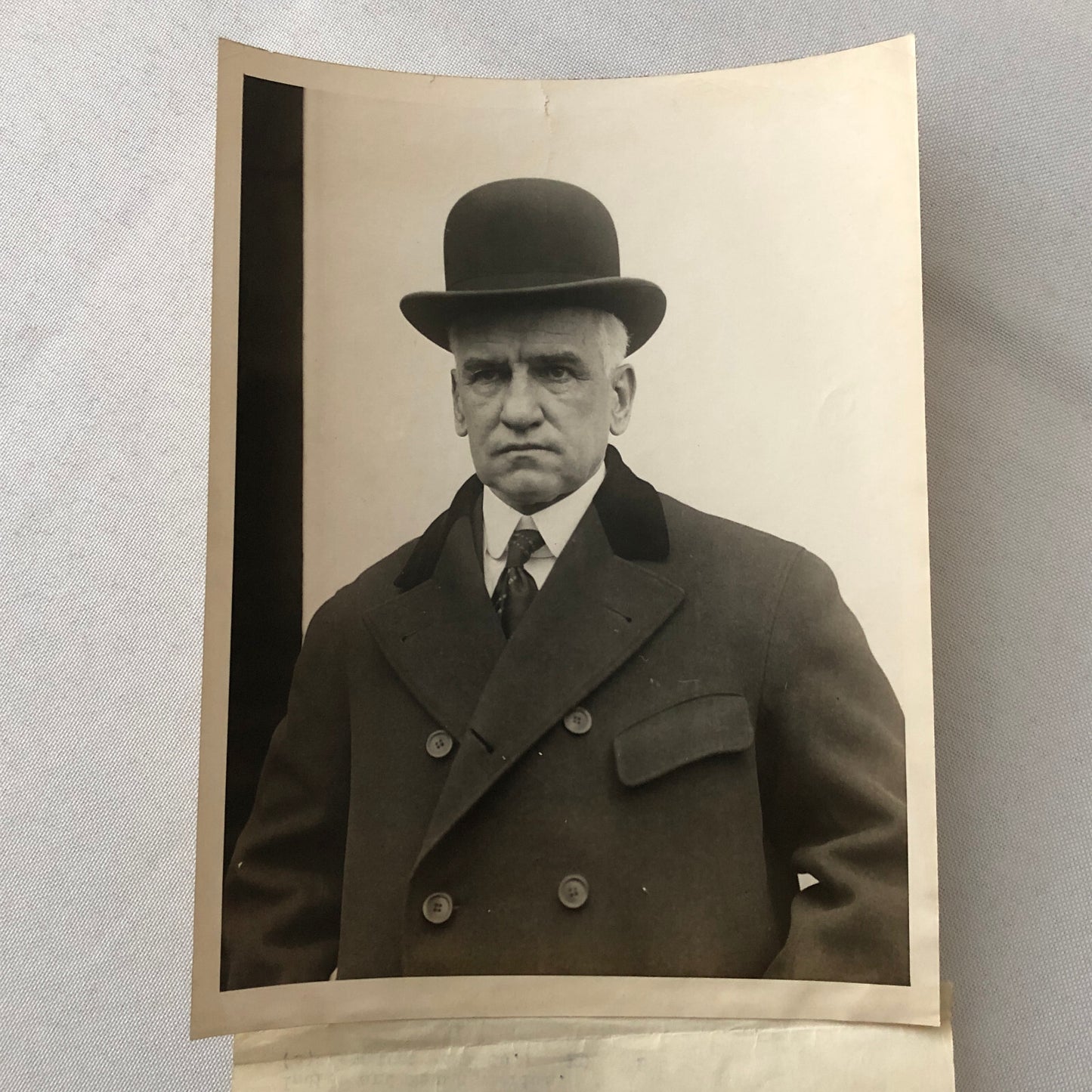 Press Photo Photograph Justice Judge John H Clarke Supreme Court Keystone Photo
