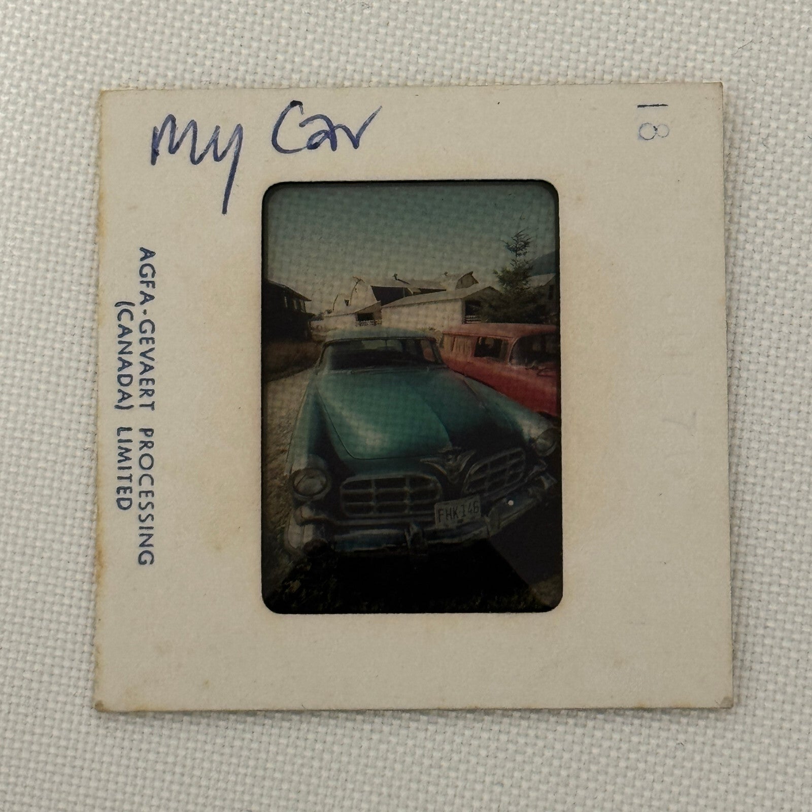 35MM Vintage Photo Slide Chrysler 300 Car