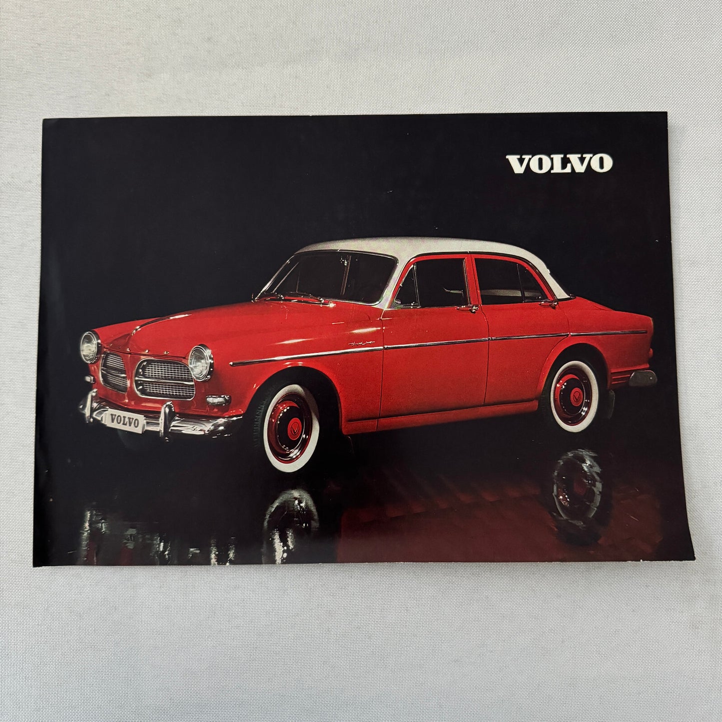 Volvo 122 S 122S Car Sales Brochure Catalog Vintage Advertising