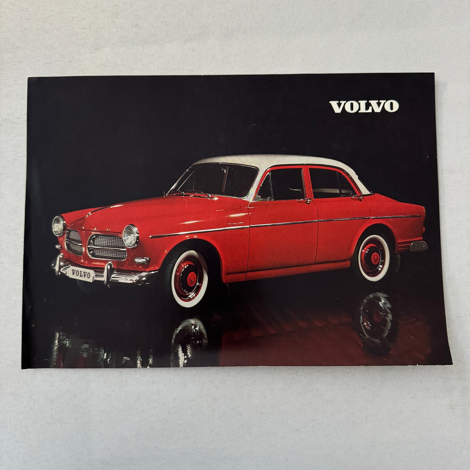 Volvo 122 S 122S Car Sales Brochure Catalog Vintage Advertising