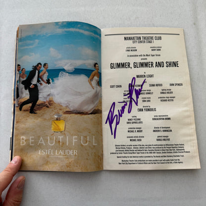 Glimmer Glimmer and Shine Cast Signed Theater Playbill Autographed Signature