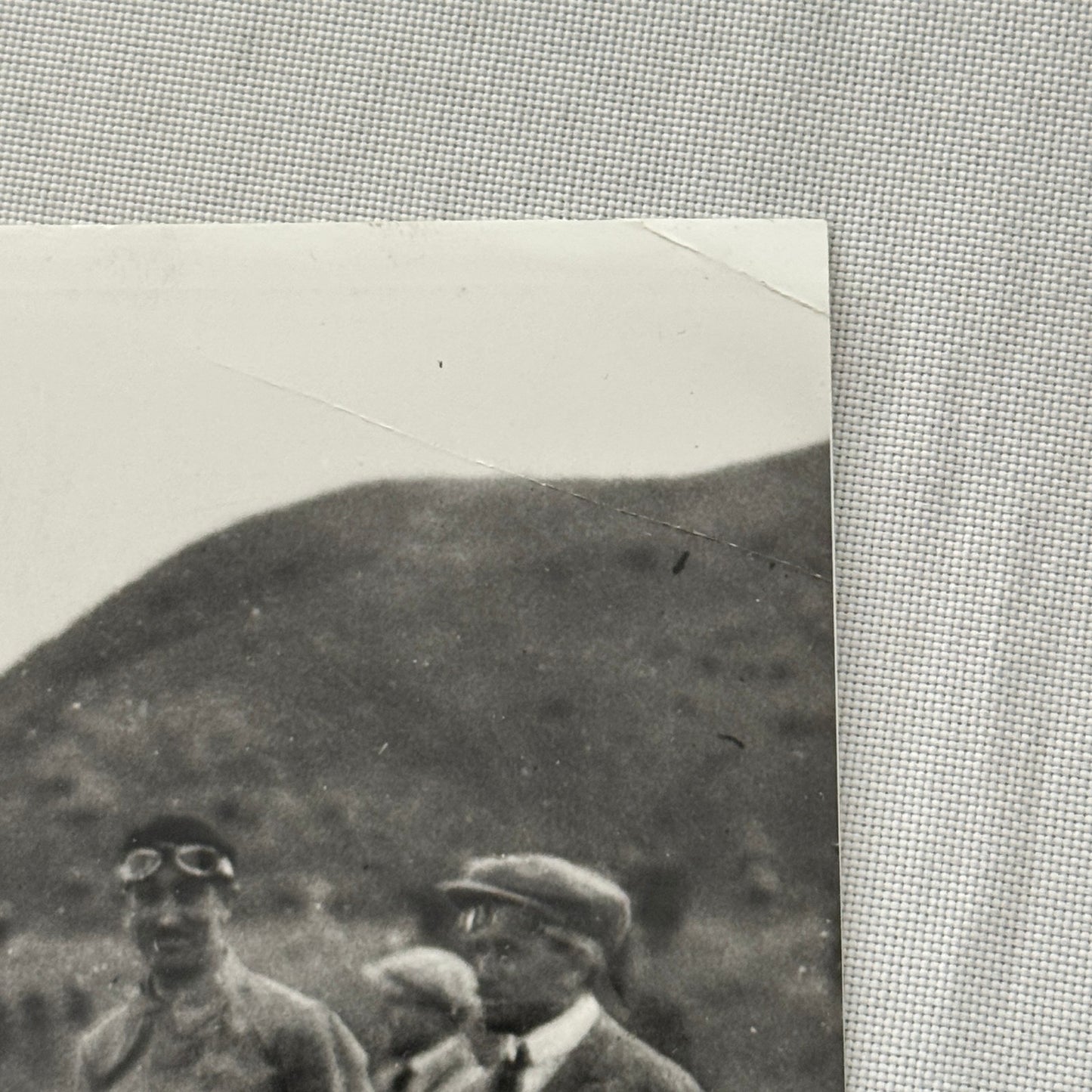 Vintage Benz Racing Photo Photograph Print Porsche Werkfoto Stamp Modern Print