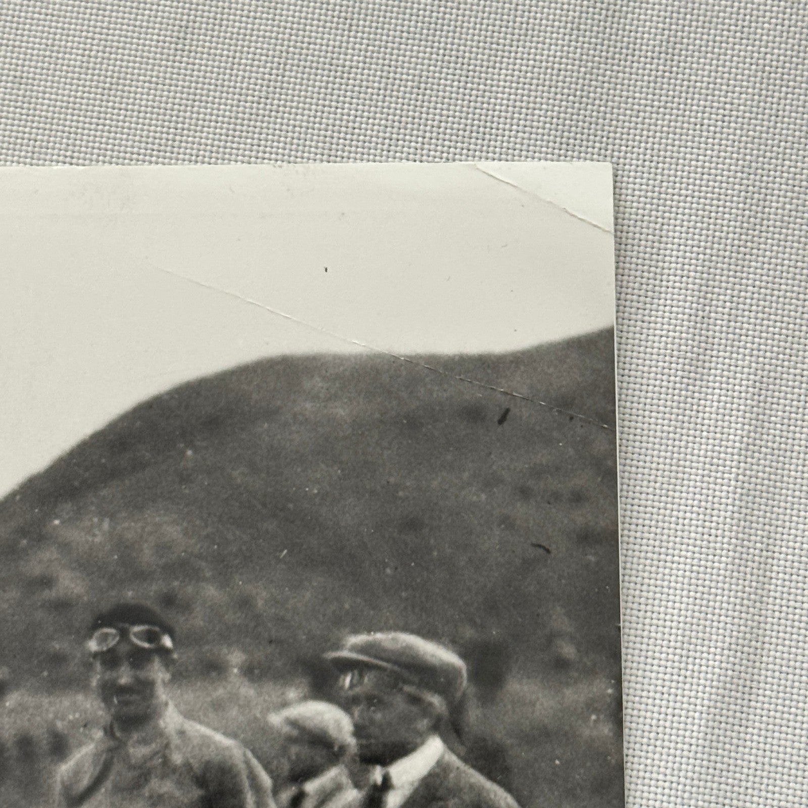 Vintage Benz Racing Photo Photograph Print Porsche Werkfoto Stamp Modern Print