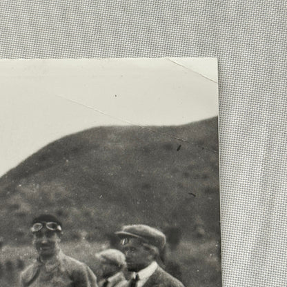 Vintage Benz Racing Photo Photograph Print Porsche Werkfoto Stamp Modern Print