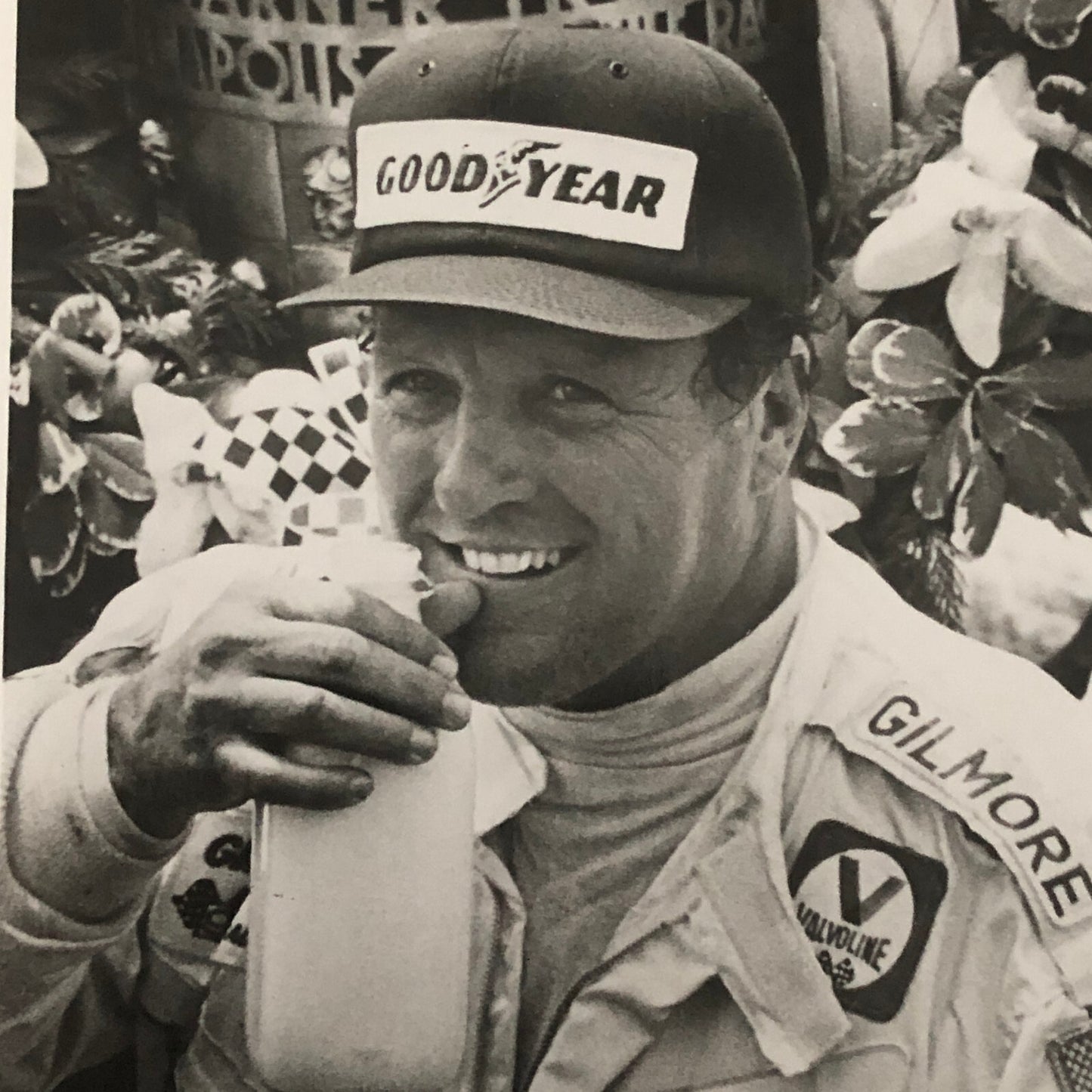 Vintage Indy Indianapolis Racing Photo Photograph AJ Foyt A.J. Foyt 1977