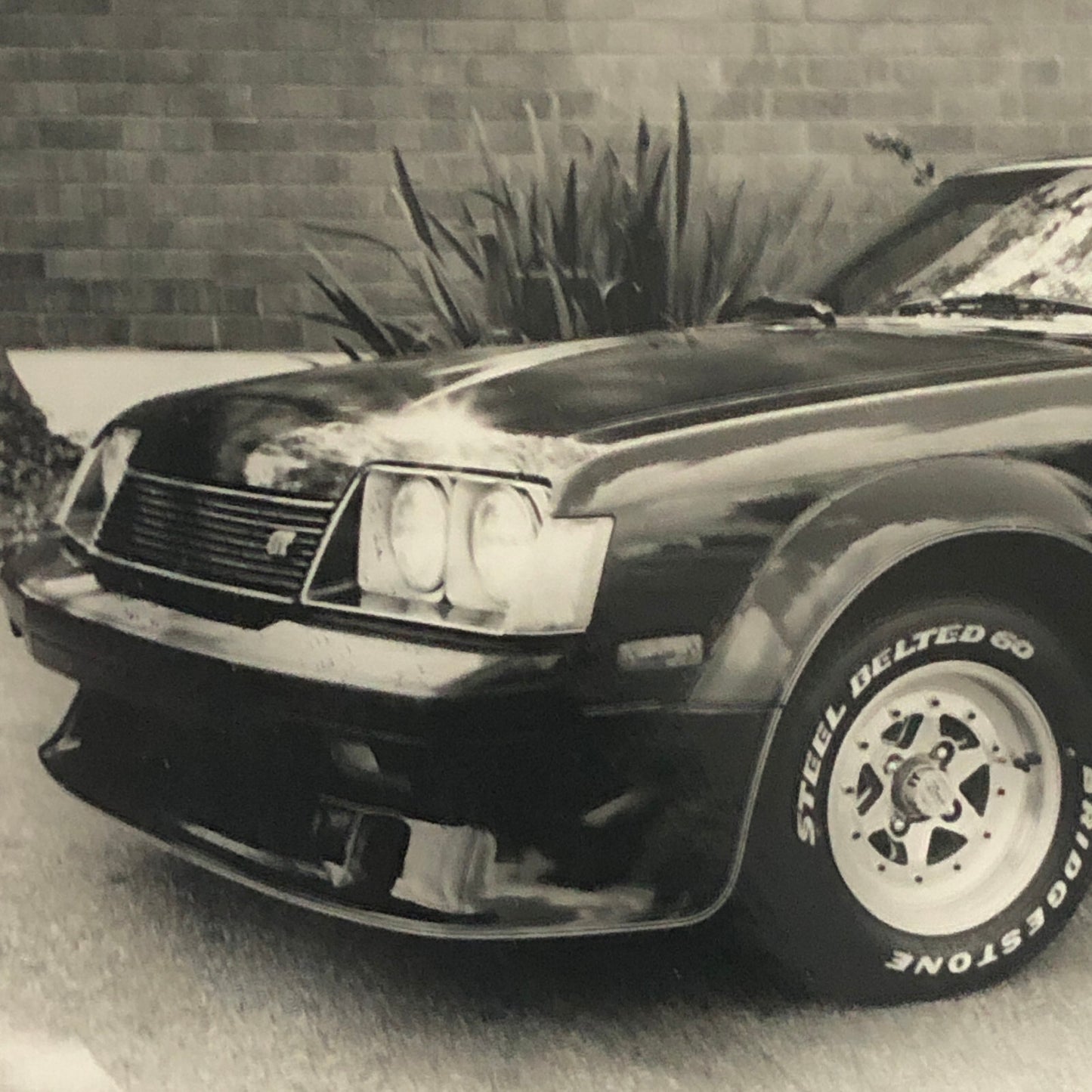 Vintage 1970s Custom Car Photo Photograph Toyota Celica ?