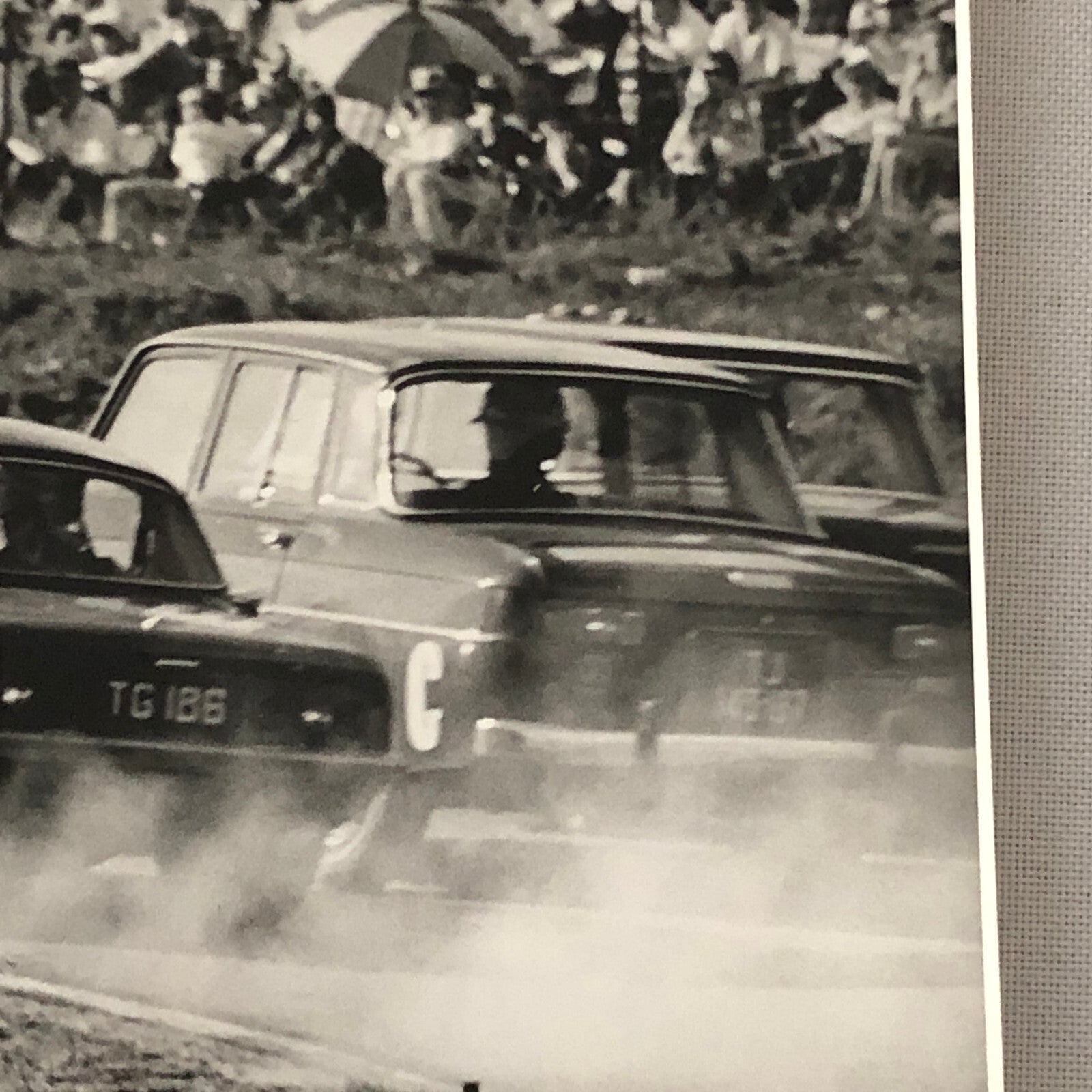 Vintage Lotus Elan Racing Photo Photograph Print J Holme and B Wheble
