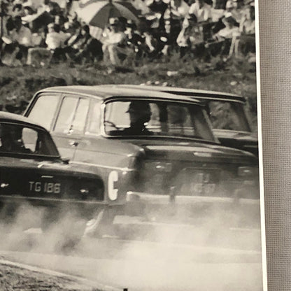 Vintage Lotus Elan Racing Photo Photograph Print J Holme and B Wheble