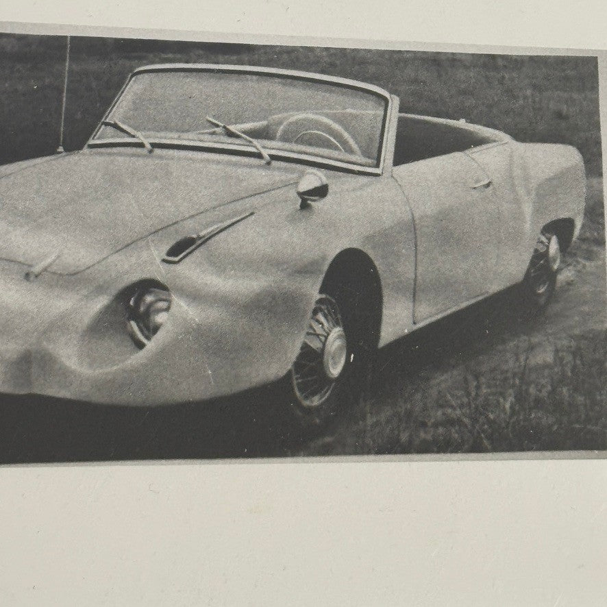 Custom Coachbuilder Car Photo Photograph Possibly Spohn Volkswagen Unidentified
