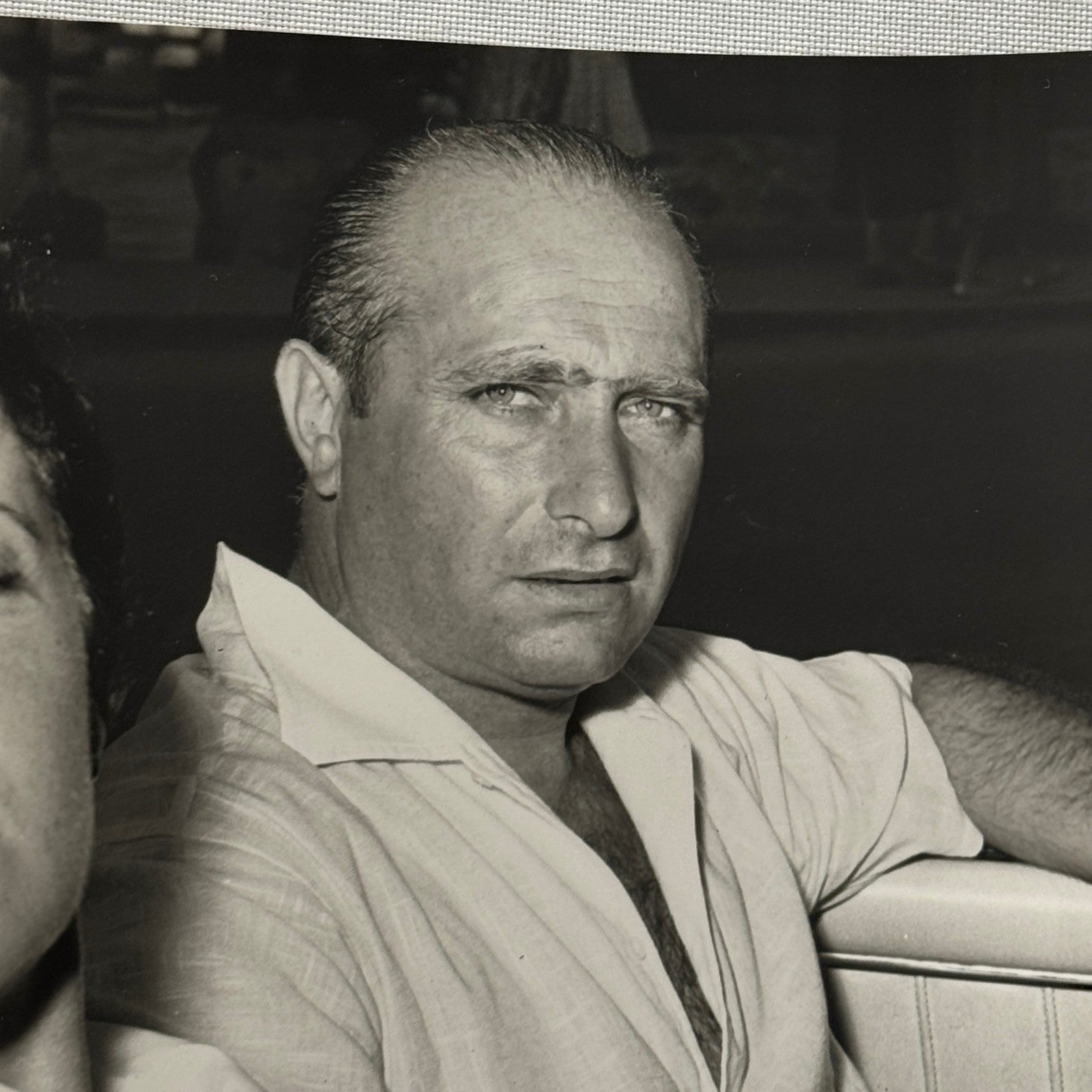 Juan Manuel Fangio Retirement Vacation Holiday Italian Press Photo F1 Racing