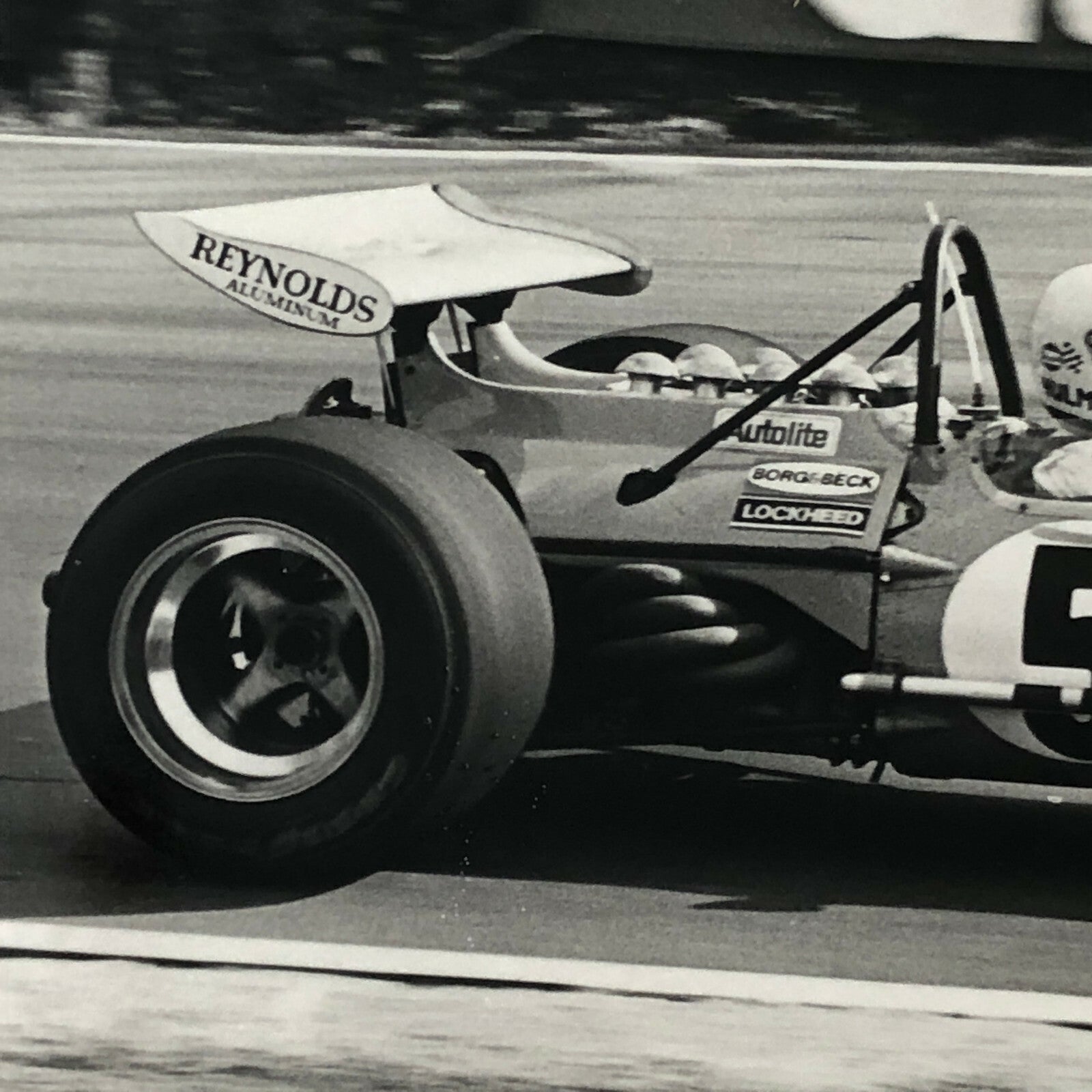 Vintage Racing Car Photo Photograph - Denny Hulme 1970 Race of Champions McLaren