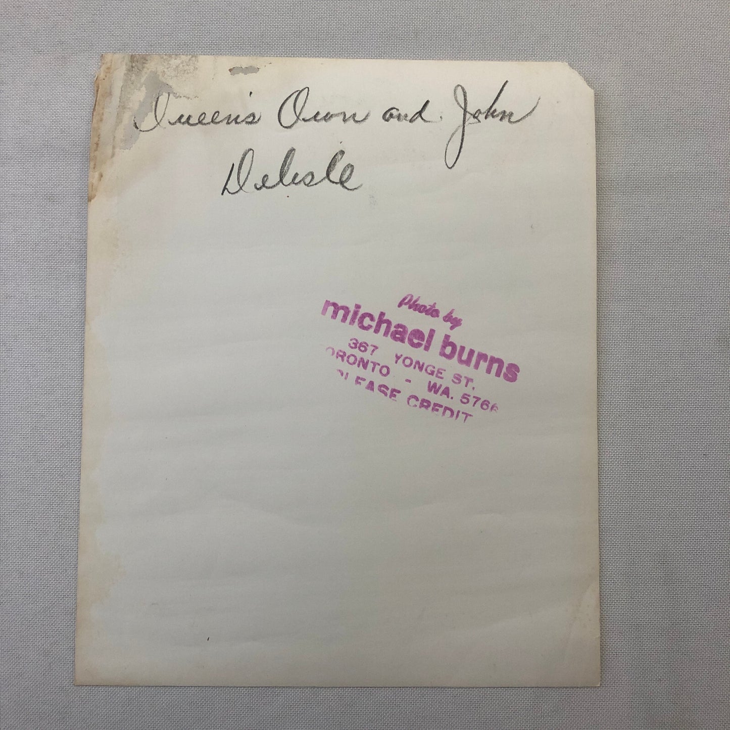 Vintage Horse Racing Photo Photograph Queens Own John Delisle