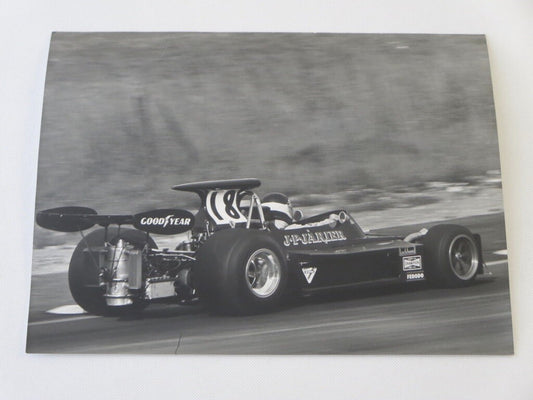 Vintage 1973 Austrian Grand Prix Racing Photograph Photo Jarier March Ford