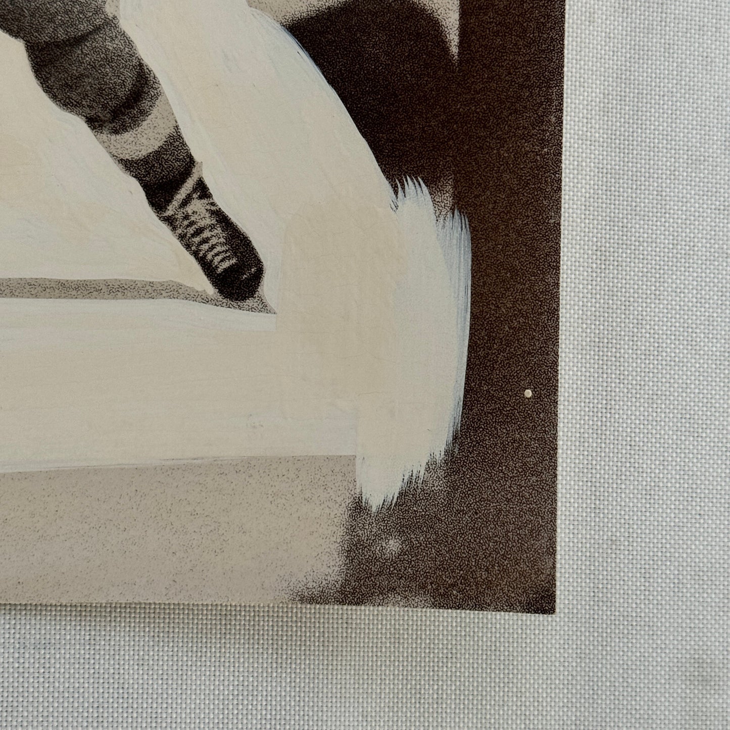 Vintage Hockey Photo Gordie Howe Detroit Red Wings Player Photograph