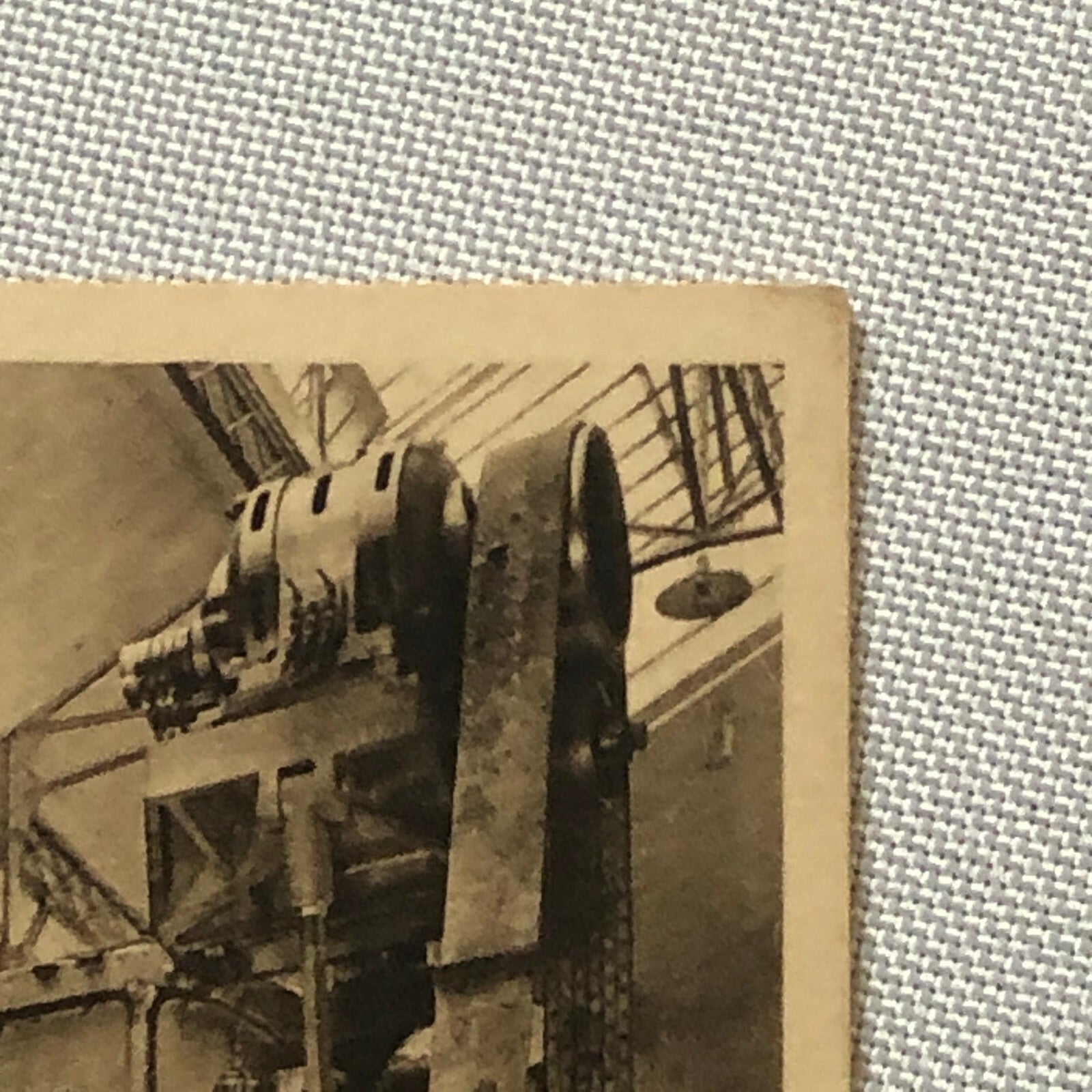 Antique Postcard Post Card Renault Car Factory Plant Machinery 
