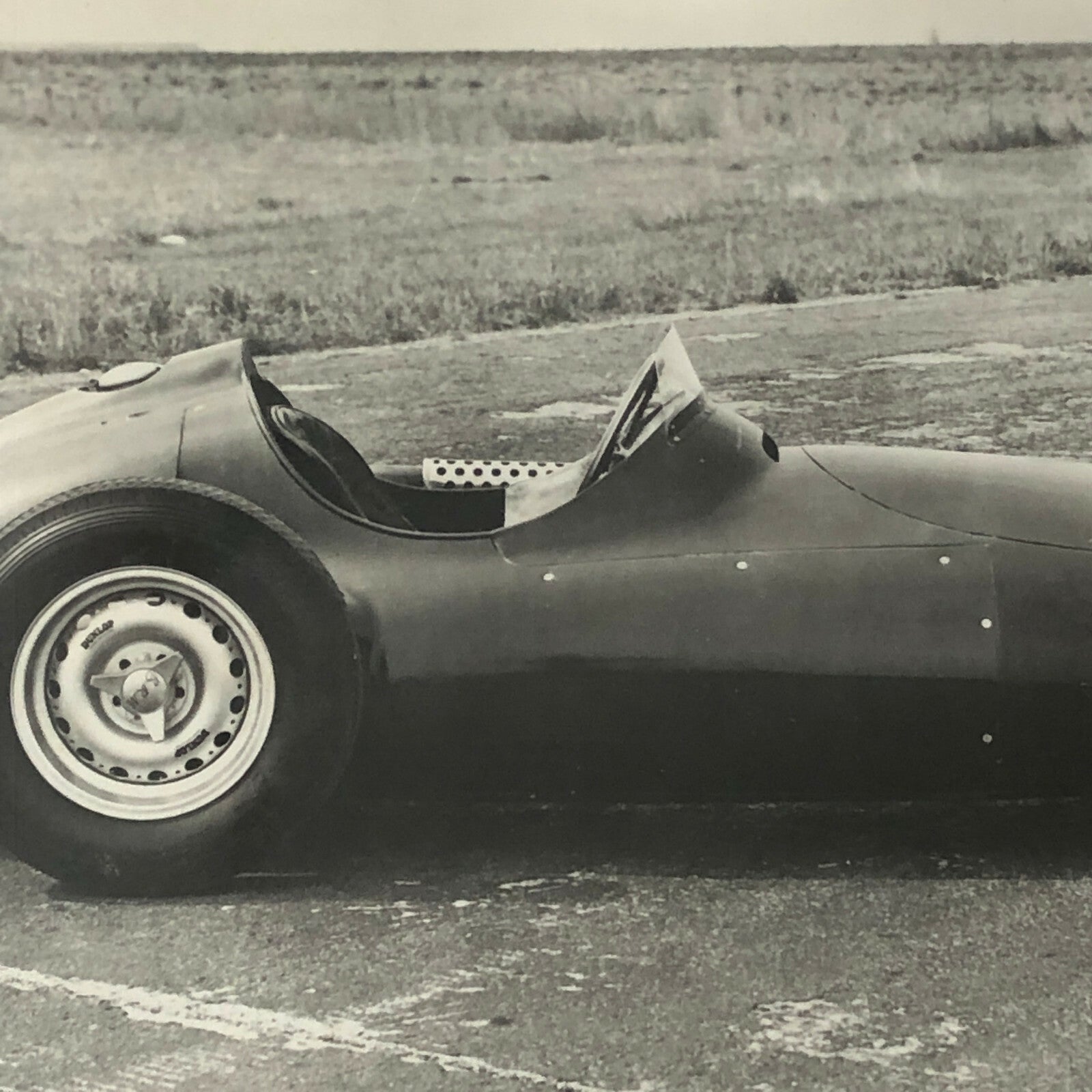 Vintage Racing Car Photograph Photo Print - BRM Car ? 
