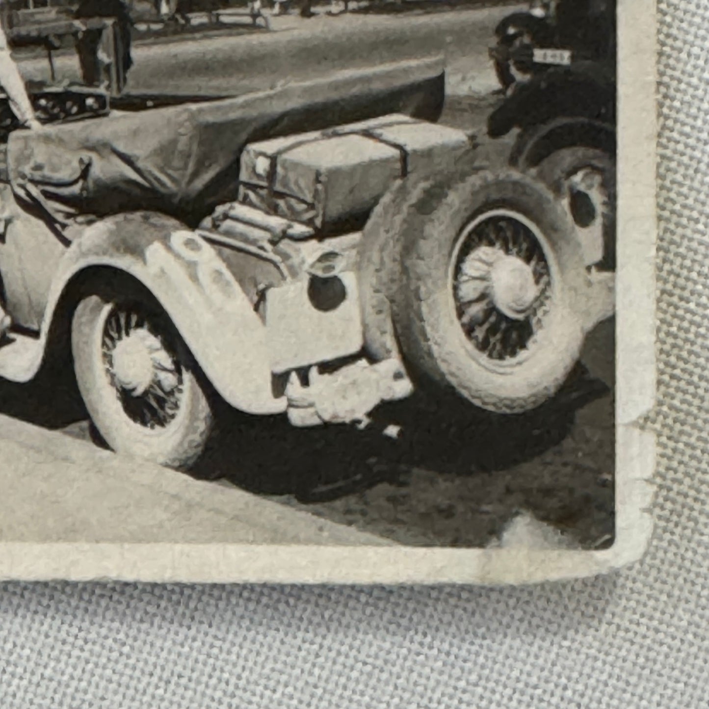 Vintage Car Roadster Snapshot Photo Photograph Print Women with Automobile