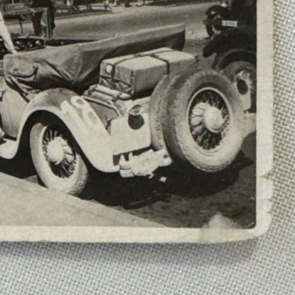 Vintage Car Roadster Snapshot Photo Photograph Print Women with Automobile