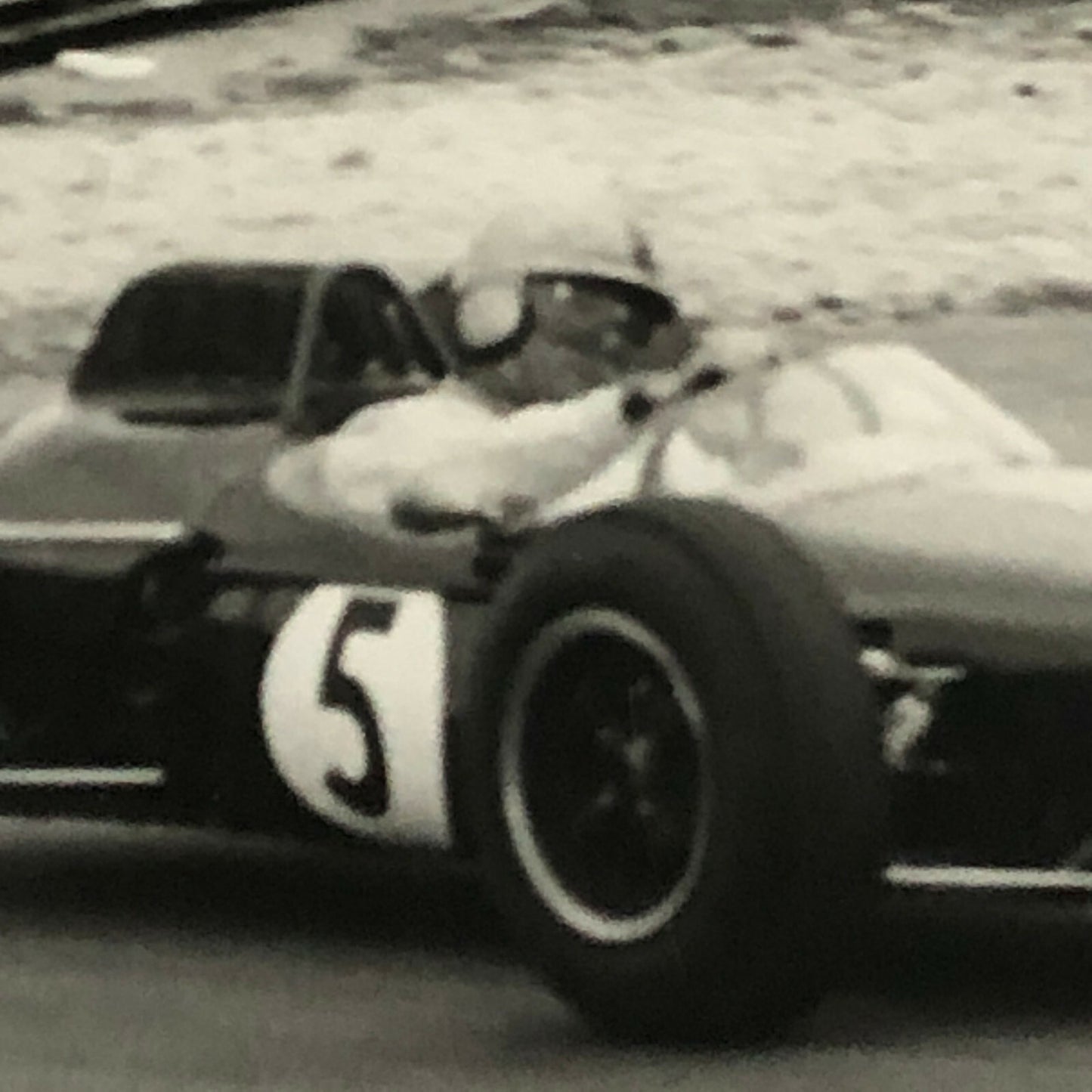 Vintage Grand Prix Racing Car Photo Photograph Print 
