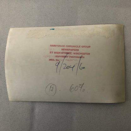 Vintage Press Photo Antique Car Rally Rallye Run Photograph Print Veteran Car 