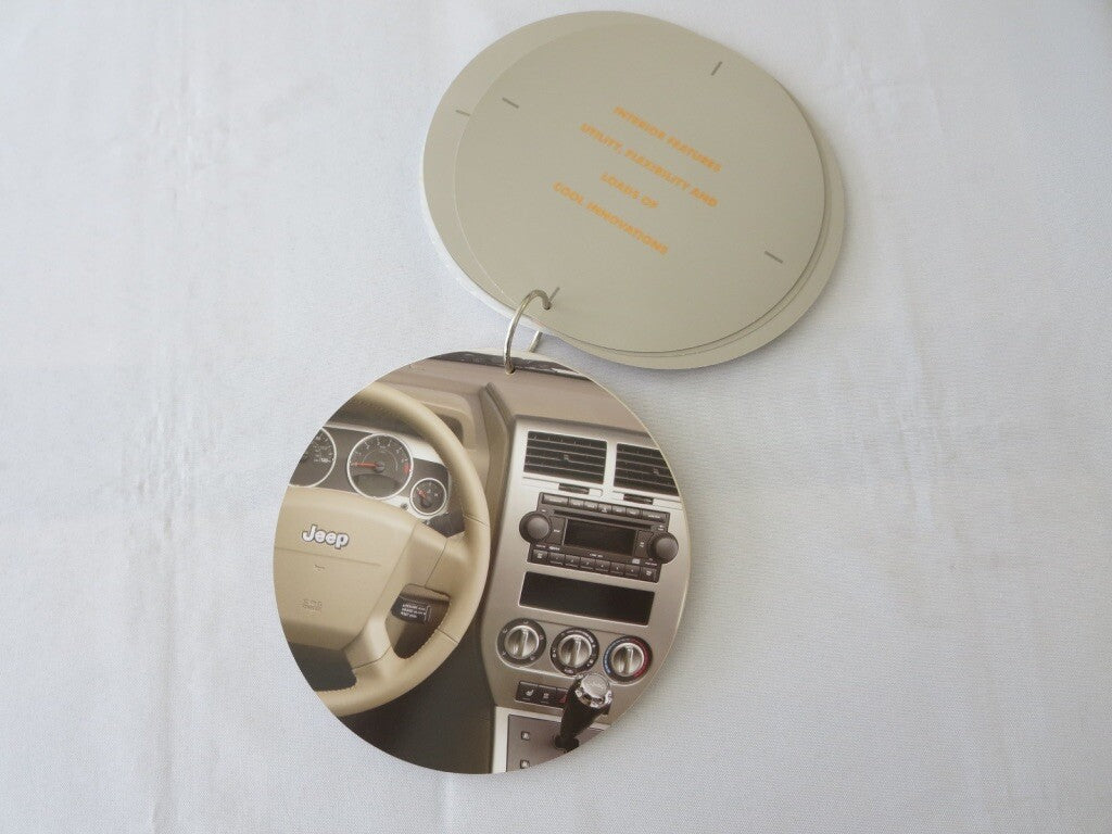 2007 Jeep Compass Press Kit Brochure with Photo CD Catalog 