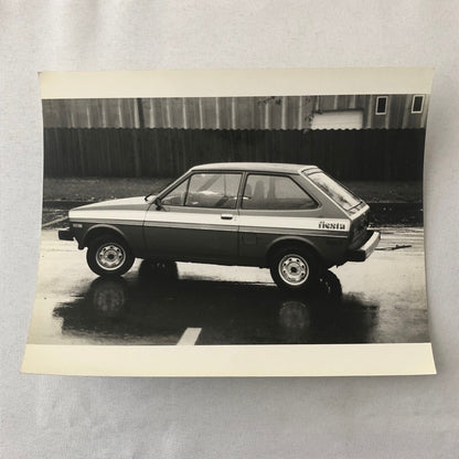 Vintage Ford Fiesta Car Photo Photograph Lot 6x