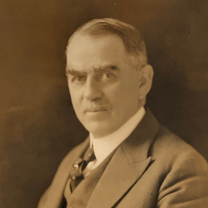 Press Photo Photograph New York Central Railroad Railway President 1924 Train