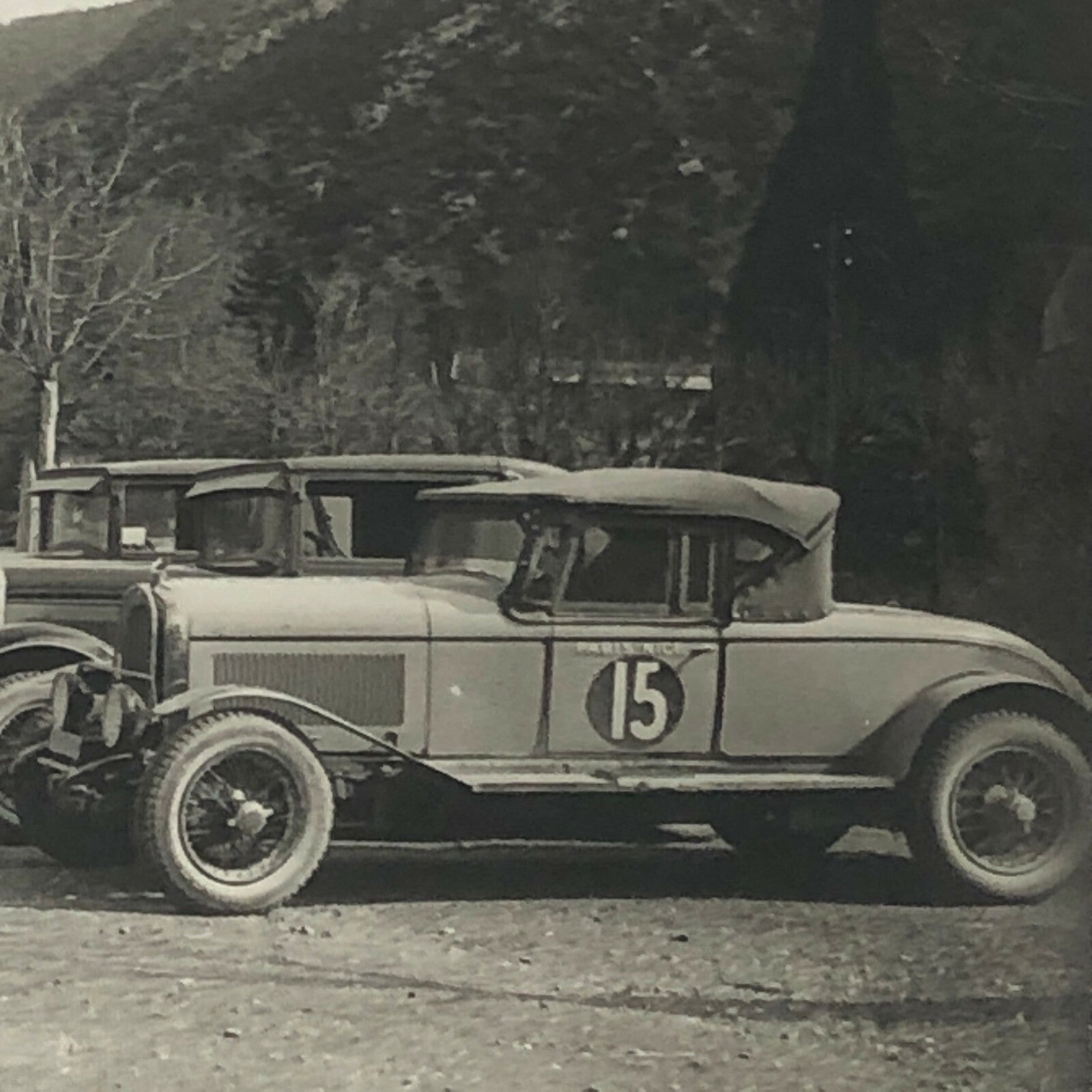 Antique Press Photo Photograph Agence Meurisse Paris Nice Rally Racing Chrysler 