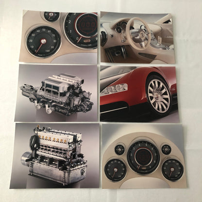 Bugatti Veyron Press Kit Brochure Photos 2002 German Text