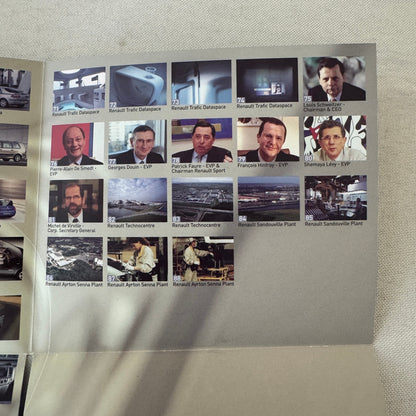 2001 Renault Frankfurt Autoshow Program Photo CD Clio Twingo Kangoo Espace