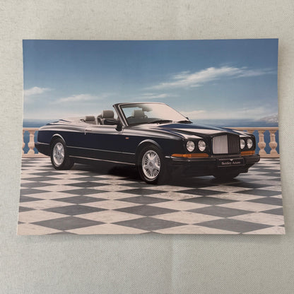 Bentley Azure Convertible Factory Press Photo Photograph Print