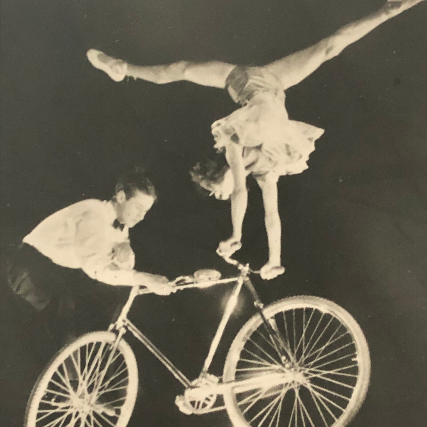 Circus Performer with Bicycle Balancing Act Postcard Post Card Lot of 6x