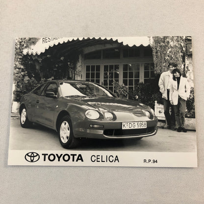 Toyota Celica Car Factory Press Photo Photograph Print