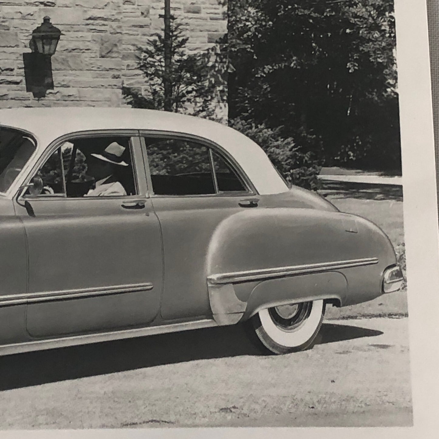 1948 Oldsmobile Series 98 Futuramic Sedan Factory Press Photo Photograph