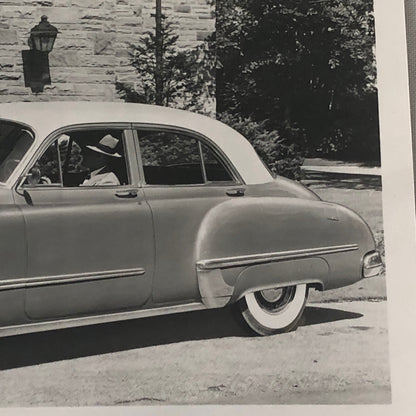1948 Oldsmobile Series 98 Futuramic Sedan Factory Press Photo Photograph
