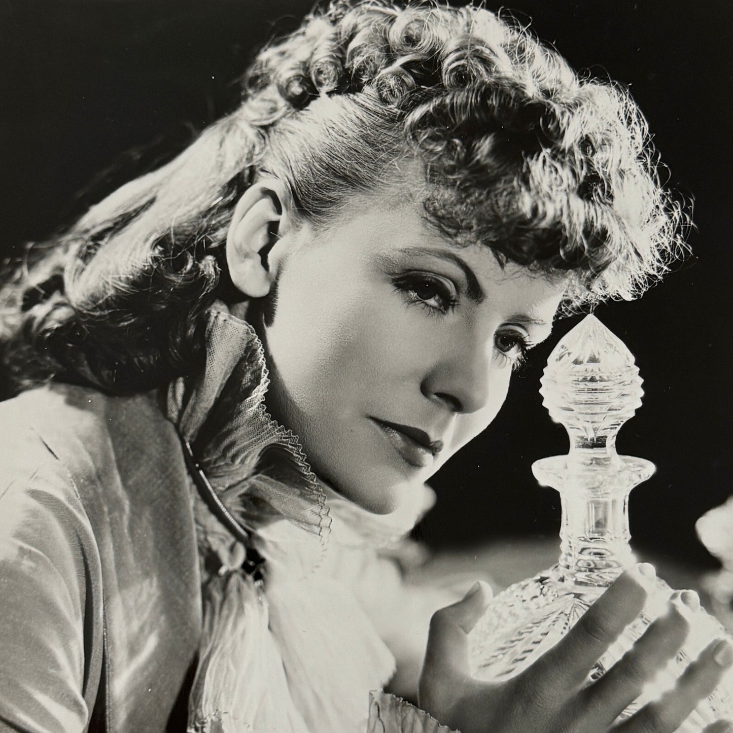Vintage Actress Photo Photograph Print Beautiful Greta Garbo