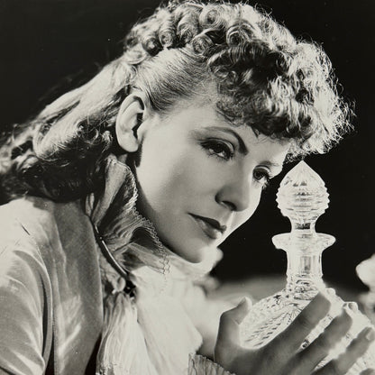 Vintage Actress Photo Photograph Print Beautiful Greta Garbo