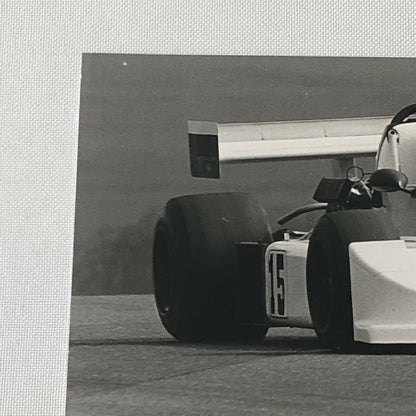 Vintage 1976 Formula 2 F2 Thruxton Grand Prix Racing Photo Photograph March 