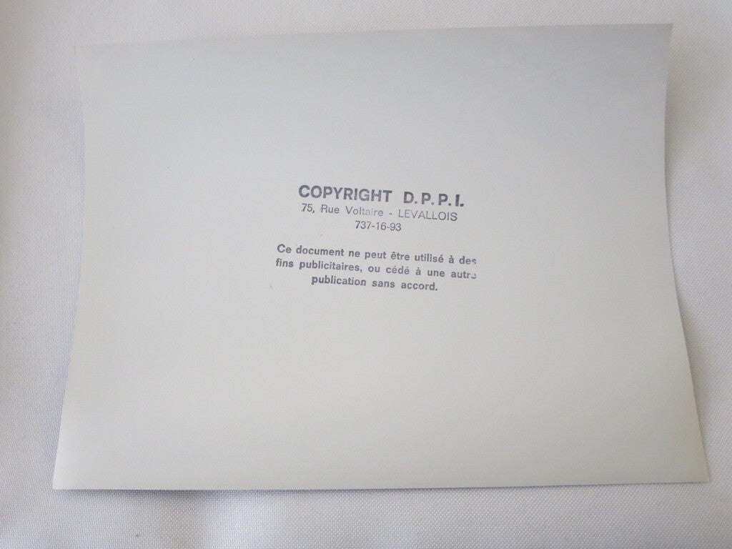 Vintage 1973 Brazilian Grand Prix Racing Photograph Photo Jackie Stewart + 