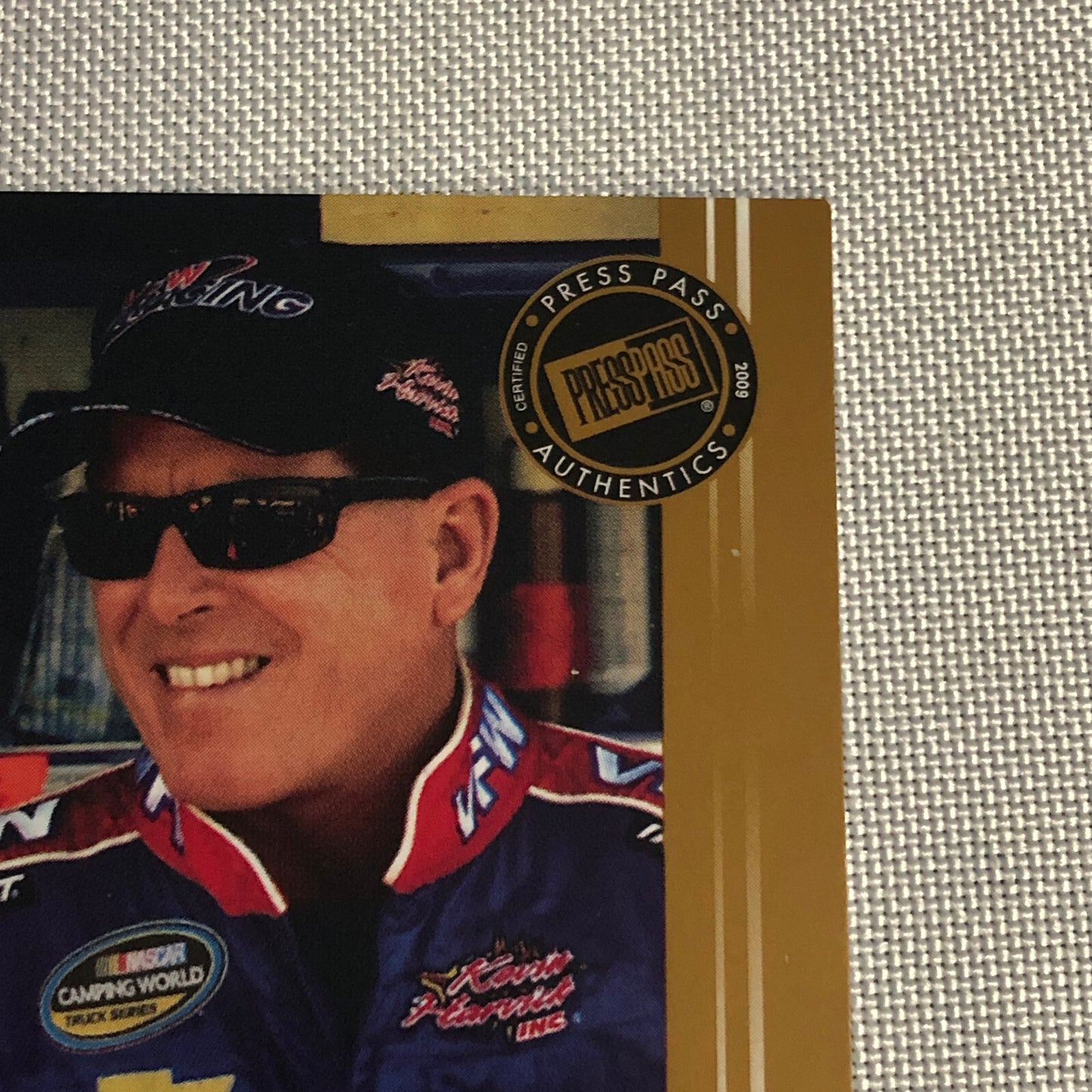 2009 Press Pass Signings Ron Hornaday Auto Autograph Signed Card NASCAR