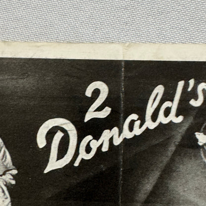 Circus Rollerskating Roller Skate Circus Act Flyer Advertising 2 Donalds